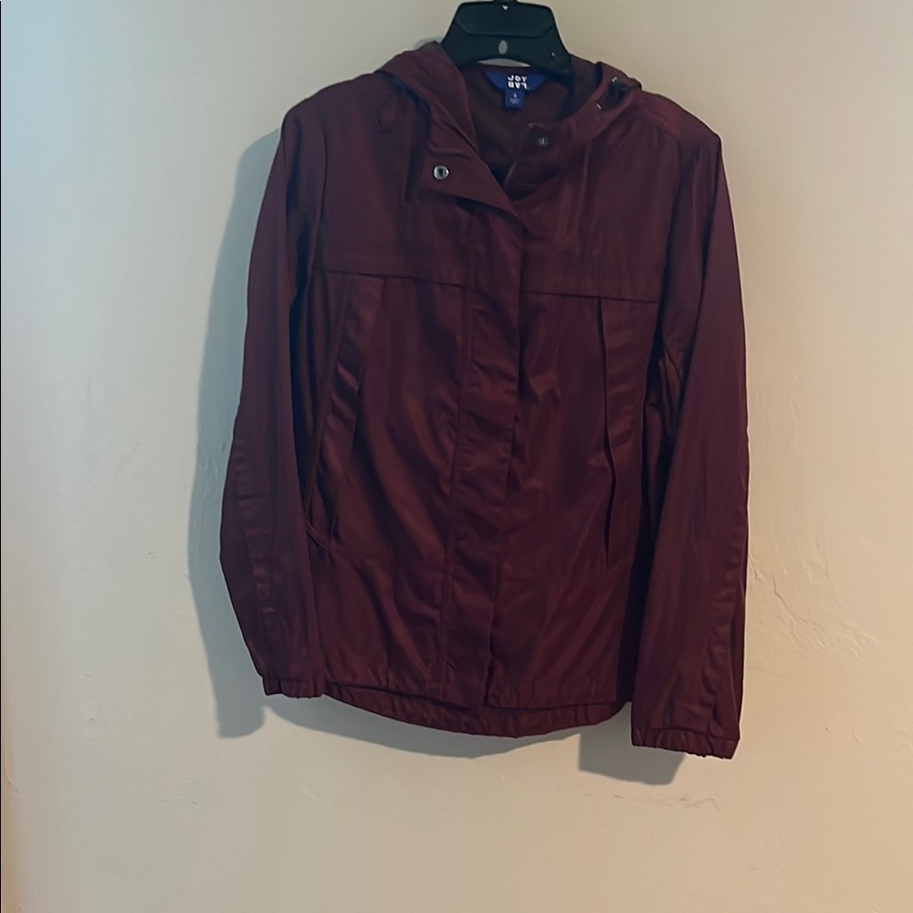 Burgundy JoyLab Red Utility Jacket Lightweight Versatile Design